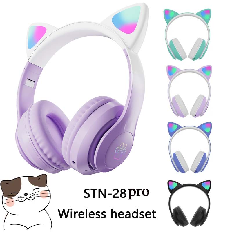 Outdoor Sport Activities For Kids - Headset Nirkabel STN-28 Terbaru Model Telinga