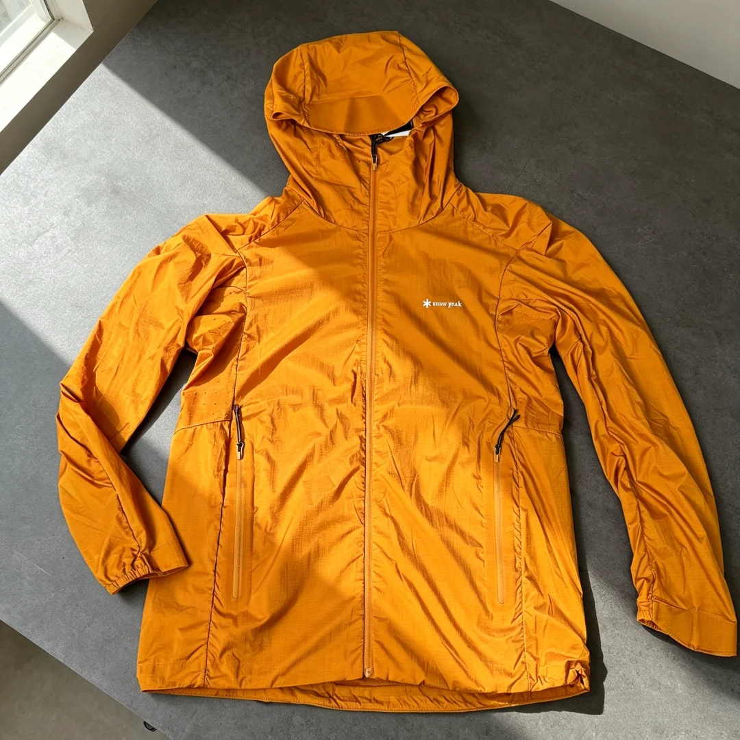 Outdoor Sport Windbreaker - Jaket Pelindung Matahari Snow Peak, Cepat