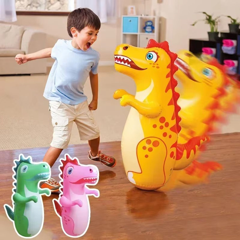 Outdoor Sport Activities For Kids - Mainan Tinju Tiup Anak Dewasa, Boneka