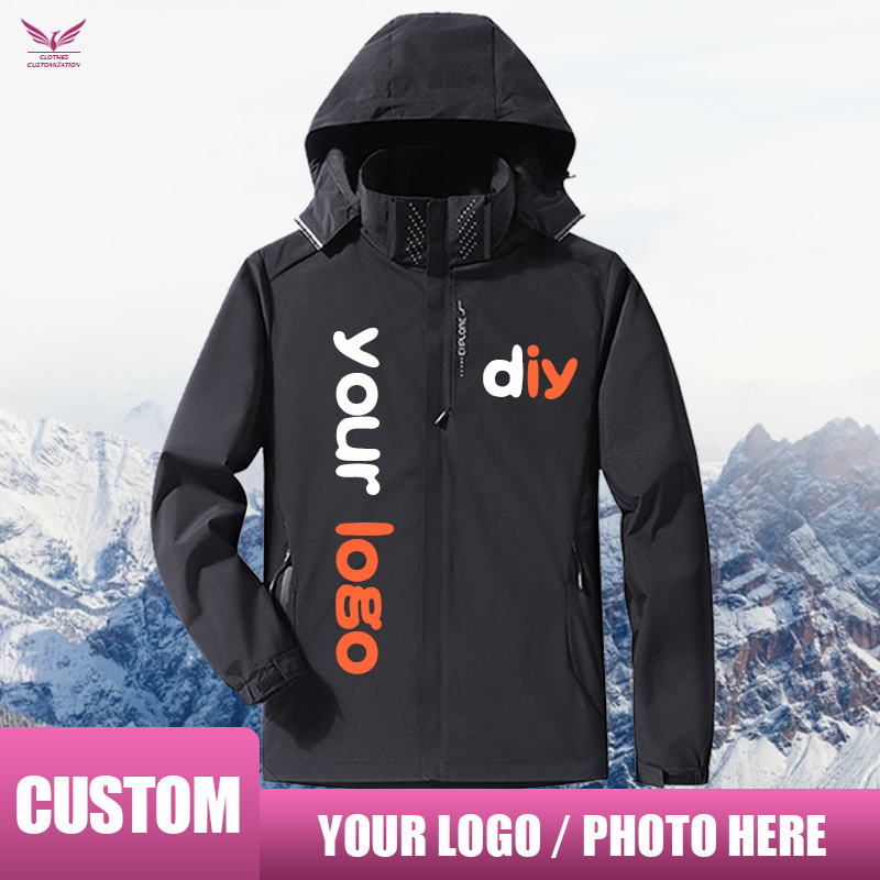 Outdoor Sport Logo - Jaket Olahraga Tahan Air untuk Luar