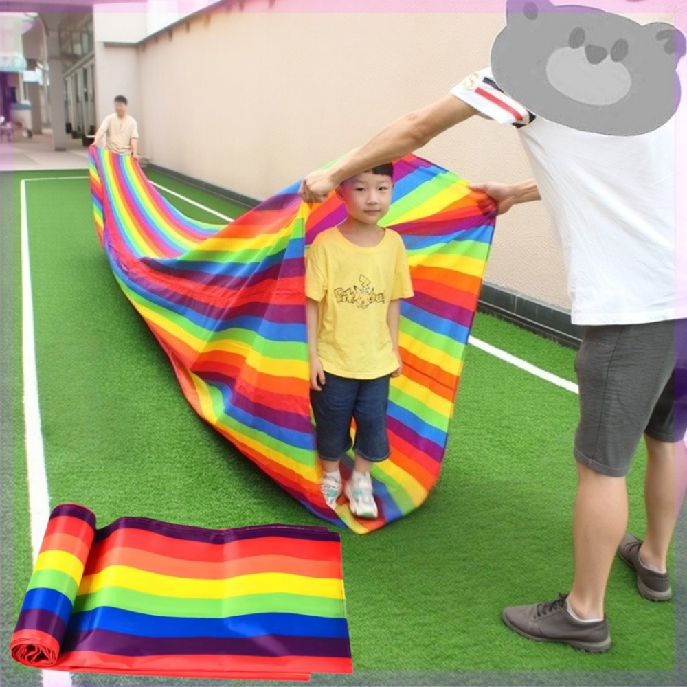 Outdoor Sport Activities For Kids - Terowongan Bermain Anak Pelangi Warna-warni 3/5/8M,