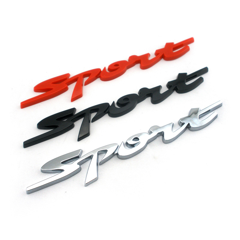 Outdoor Sport Logo - Stiker Emblem Badge Dekal 3D Sport