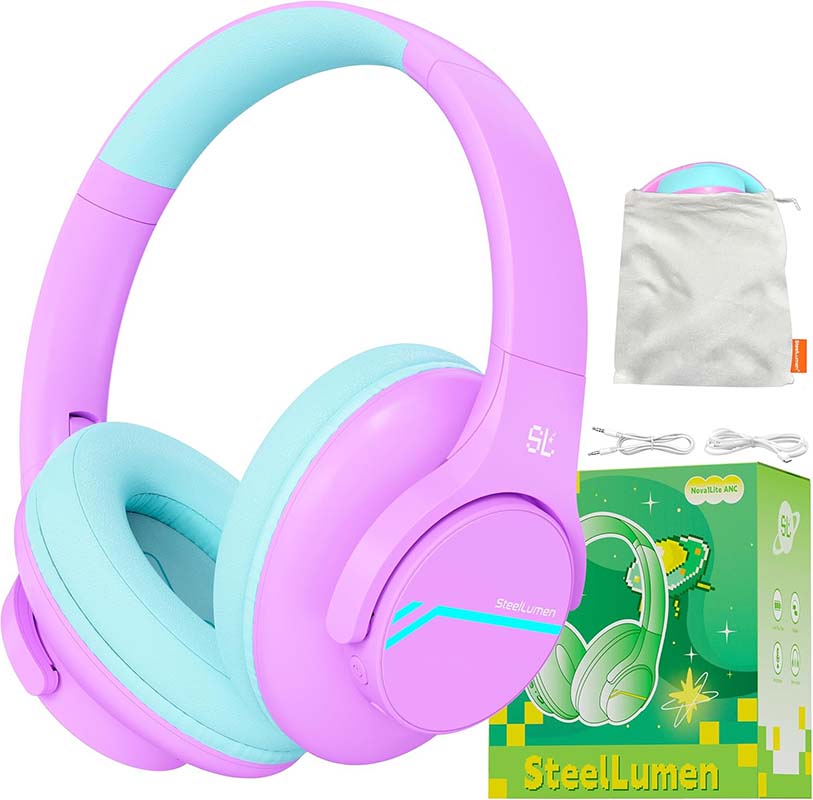Outdoor Sport Activities For Kids - Headphone Nova1Lite Kids Active Noise Cancelling