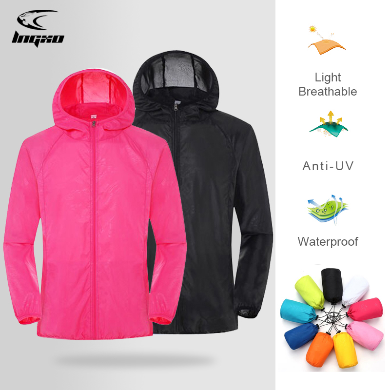 Pria Wanita Jaket Mendaki Taha - Outdoor Sport Windbreaker ulasan dan harga