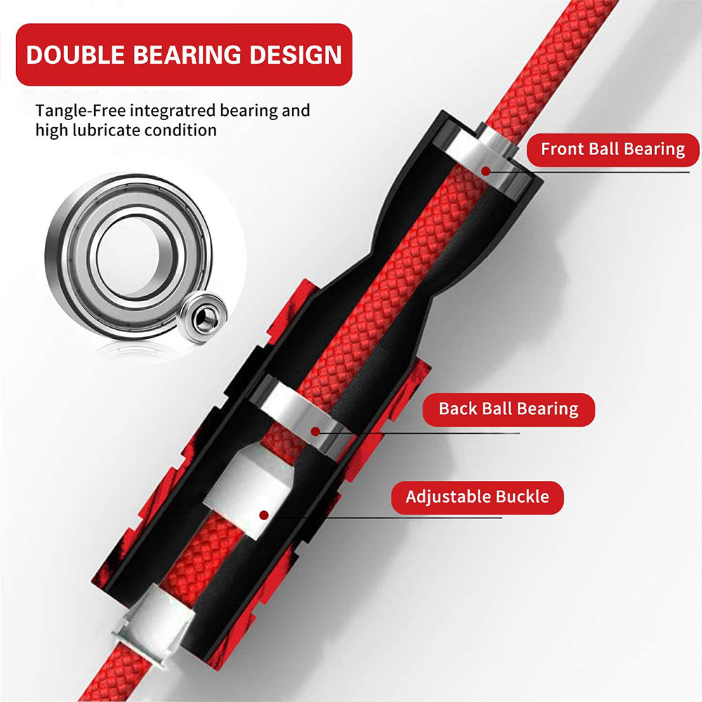 Tali Lompat Cepat Crossfit Tal - Speed Skipping Rope ulasan dan harga