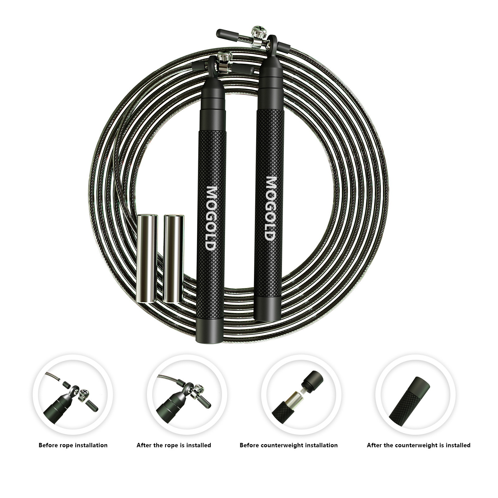 Tali olahraga kebugaran gym ta - Speed Skipping Rope ulasan dan harga
