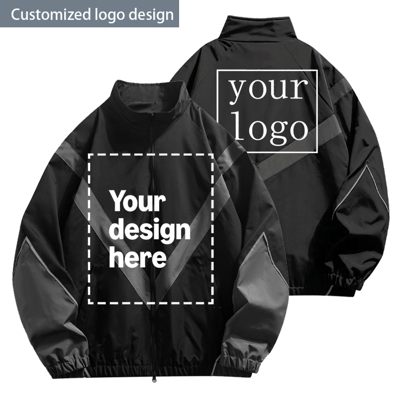 Jaket Balap Pria Berkerah Ting - Outdoor Sport Logo ulasan dan harga