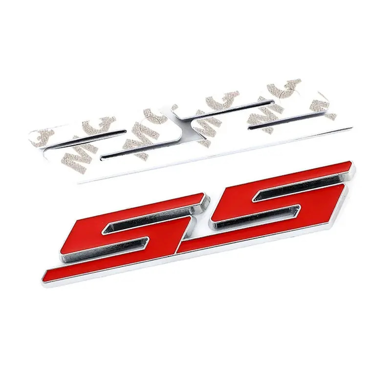 Stiker Logo 3D Logam Merah Hit - Outdoor Sport Logo ulasan dan harga