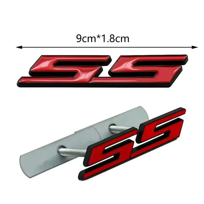 Stiker Logo 3D Logam Merah Hit - Outdoor Sport Logo ulasan dan harga