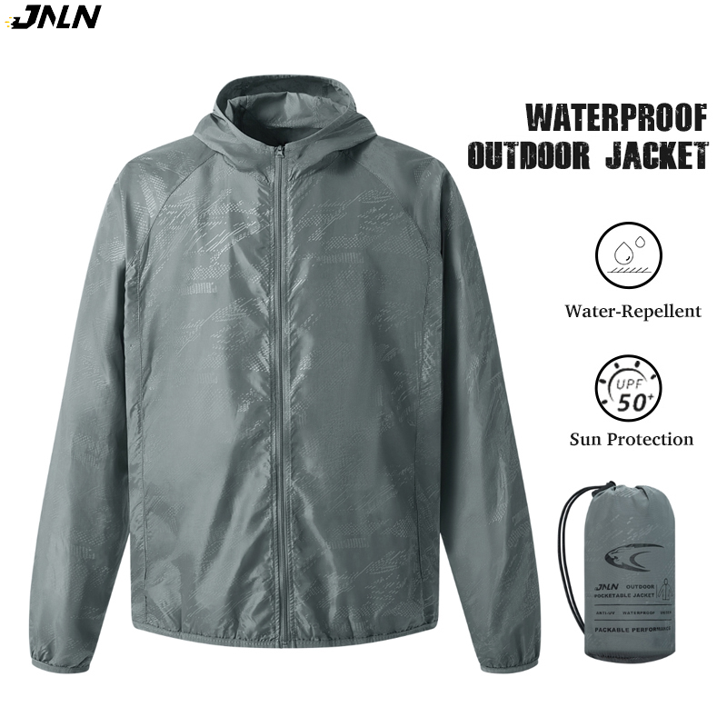 JNLN Jaket Hiking Tahan Air Wa - Outdoor Sport Windbreaker ulasan dan harga
