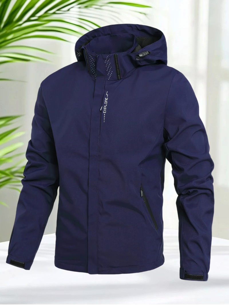 Jaket Tahan Air Pria, Jaket Wi - Outdoor Sport Windbreaker ulasan dan harga