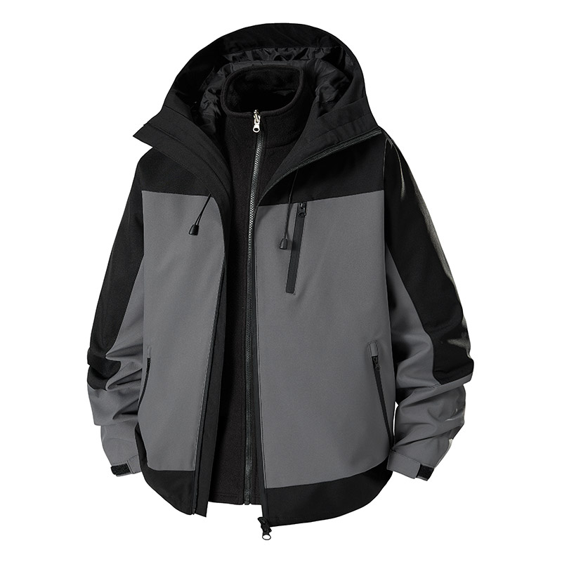 Jaket Hiking Pria 3-in-1 Anti  - Outdoor Sport Windbreaker ulasan dan harga